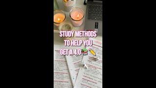 Study Methods from Built By Girls