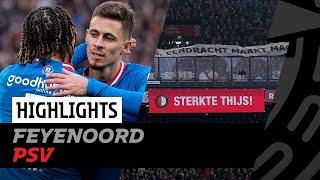 Sommige dingen zijn belangrijker dan voetbal...  | Highlights Feyenoord - PSV