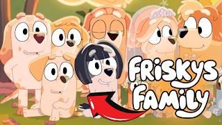BLUEY FAMILY TREE: Aunt Frisky's Family in "The Sign"