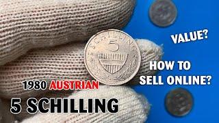 How much is a 5 schilling coin worth?