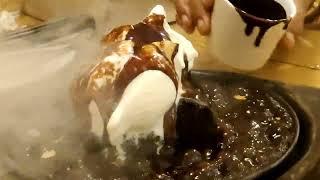 Sizzling Brownie at shiv sagar hotel commercial street | Best sizzling Brownies in bangalore |