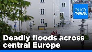 Austria closes Danube for shipping as deadly floods spread across central Europe | euronews 