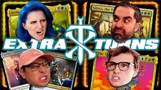 Awesome Commander Slug-Fest  | Extra Turns 23 | Magic: The Gathering EDH Gameplay