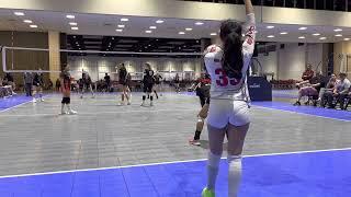 Sienna Rivera #33 Regional Power Championship 2023 BAVC 13-1 Volleyball Libero Highlights