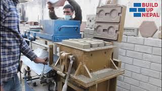 Hydraulic Interlocking brick machine - Build up Nepal