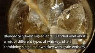 Single Malt Whiskey vs Blended Whiskey (WHATS THE DIFFERENCE?)