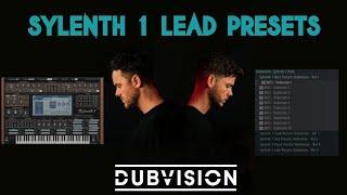 Dubvision Sylenth 1 Lead Presets | Progressive House Style | Free Download