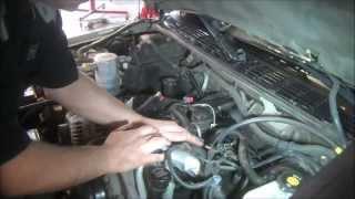 Intake manifold removal Chevrolet S10 4.3L PART 1  lower intake gasket remove, install replace.