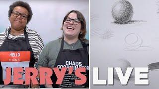 Jerry's LIVE Episode #JL359: Continuing Drawing with Ophelia Staton