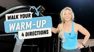 Treadmill Glow-Up: Walk Your Warm-Up in 4 Fun Directions! ‍️#FitnessNinaHarrison