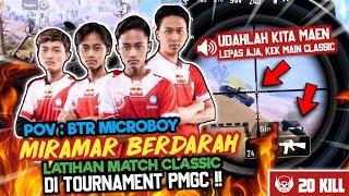 PMGC MATCH !! CUMA BTR RA YANG BISA LAKUKAN BARBAR ENGGAK LOGIS DI TOURNAMENT DUNIA !! - Microboy