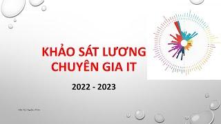 Khảo sát lương Chuyên gia IT 2022 - 2023