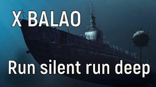 World of Warships - X Balao Replay,  run silent run deep