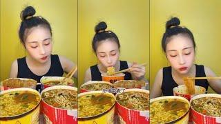 ASMR MUKBANG NOODLES  지코바 치킨 먹방 GCOVA Chicken CHEATING DAY EATING SOUNDS!