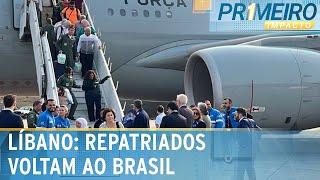 Segundo voo da FAB com repatriados vindos do Líbano chega ao Brasil | Primeiro Impacto (08/10/24)