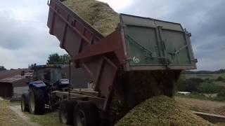 Ensilage 2017 ensileuse NH 1895