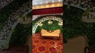 Stage Background decorate for Wedding party #wedding #shorts