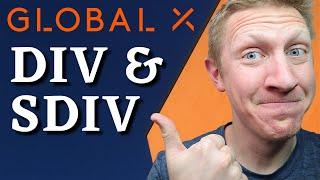 Global X SuperDividend ETF's: GOOD BUY or TERRIBLE INVESTMENT? DIV and SDIV FULL REVIEW