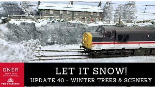 Let it Snow - Winter Trees and Scenery - 00 Gauge Railway - Update 40