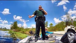 COPS GET on BOAT! We Stumbled Upon A Stolen Boat While Bass Fishing!?