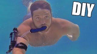 Incredible DIY Underwater Breathing Device • Tutorial