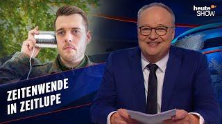 Kaputtgesparte Bundeswehr: Wo bleibt die Zeitenwende? | heute-show vom 27.10.2023