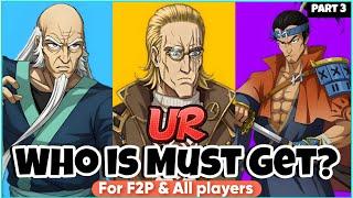 Who is must get UR character? OPMTS  Part 3