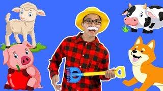 Old MacDonald Had a Farm | Kids songs with lyrics - HahaSong