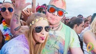 Holi Festival in London, England 2014