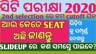 CT 2nd selection cutoff, remaining seat for state quota, slideup, admission process full analysis