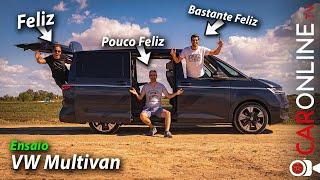 Família Feliz é na VW MULTIVAN! (Até demais por vezes...)