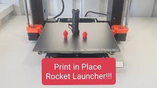 How easy is it to print and use the Rocket Launcher Toy from Printables?