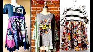 DIY:  50+ EASY Upcycled Tshirts to Inspire You | ep 3