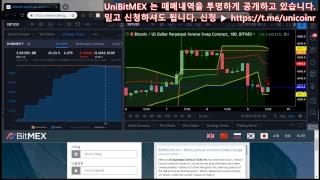 UniBitMEX - 비트맥스 자동매매 실시간 방송