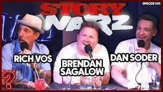 Dan Soder vs Rich Vos vs Brendan Sagalow | Story Warz | Ep 001: Athletics Stories