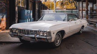 Restoration of the 1967 Chevrolet Impala. Supernatural Car! 