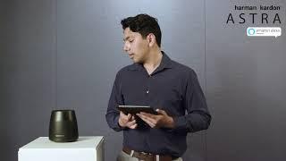 How To Use the Harman Kardon Astra Voice-Activated Speaker