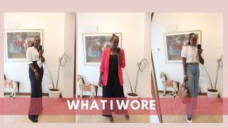 A WEEK IN OUTFITS | WHAT I WORE | Nelly