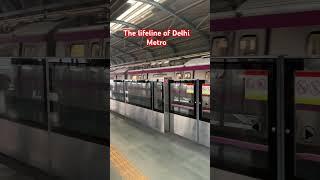 The lifeline of Delhi metro  #youtube #youtubeshorts #viral #shorts #short