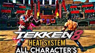 Tekken 8 Heat System Wall Mechanic Rage Art New Look