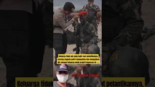 Kejadian tak terduga saat pelantikan Kopassus#shorts #tni #polisi #kopassus