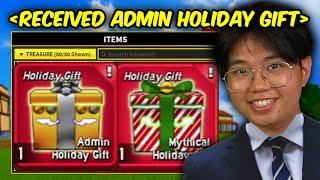 OMG.. ADMIN Holiday Gift in Blox Fruits