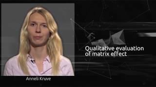 Qualitative estimation of matrix effect