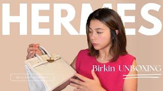 Hermes Birkin Unboxing!! Story + Bag Review