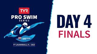 Day 4 Finals | 2023 TYR Pro Swim Series Fort Lauderdale