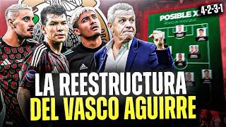 ASÍ SERÁ la SELECCIÓN del VASCO AGUIRRE