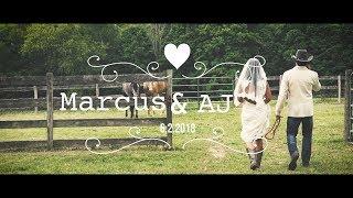 Marcus & AJ Wedding Recap 2018