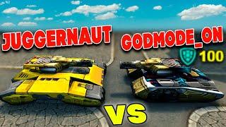 Juggernaut VS Godmode_ON 100% — КТО СИЛЬНЕЕ ? l ТАНКИ ОНЛАЙН