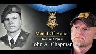 First Medal of Honor Recorded - TSgt John Chapman  (Marine Reacts)