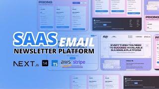 SaaS Email Newsletter platform by using next14, typescript, AWS SES, AstraDb, Stripe